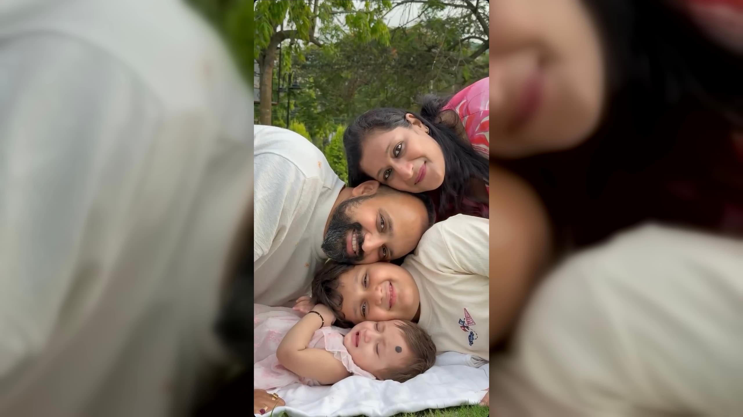 Baby Namashvi during her first baby photoshoot in Guwahati, Assam